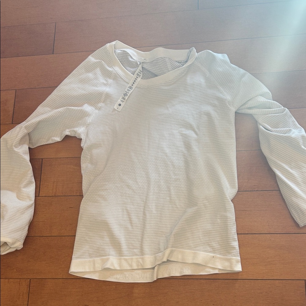 lululemon athletica Kids Cream Long Sleeve Tee